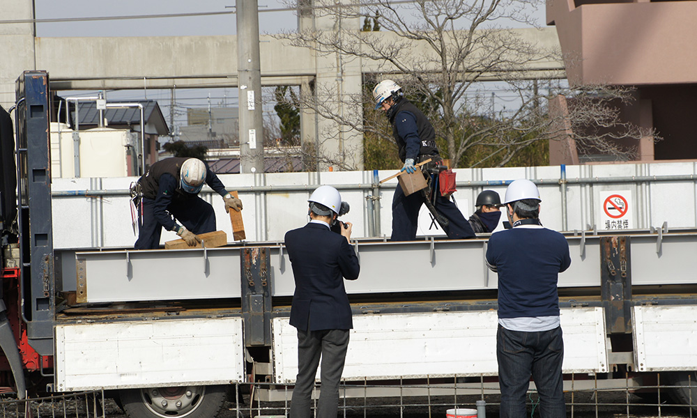 建築職人甲子園に向けての撮影をいたしました。